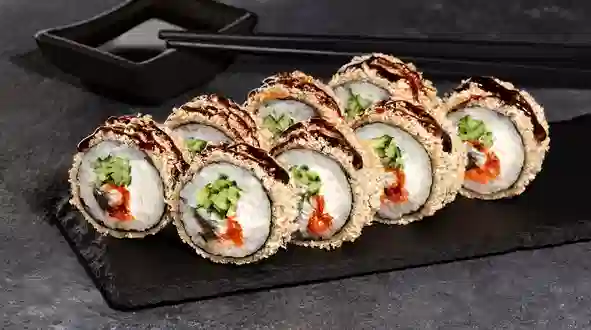 Блюдо Темпура ролл с угрем меню SUSHI MASTER UA Темпура ролл с угрем меню SUSHI MASTER UA